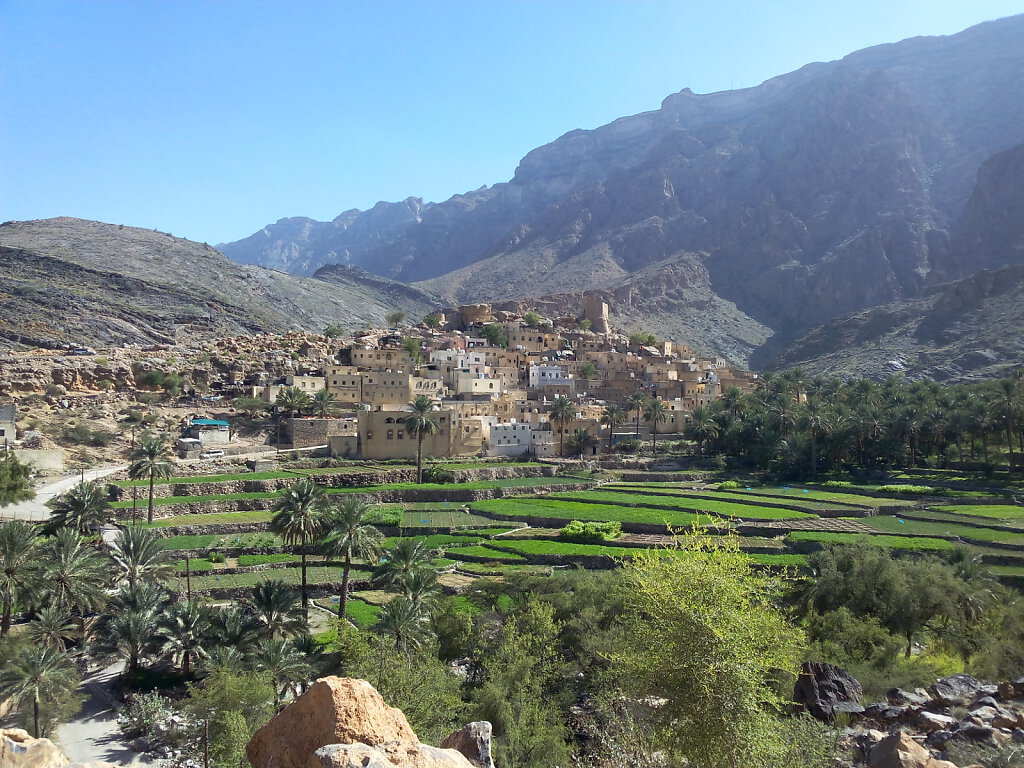 Djabal Akhdar Dorf / Jebel Akhdar village